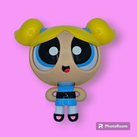 Cartoon Network Other - The Powerpuff Girls Bubbles Action Eyes Doll